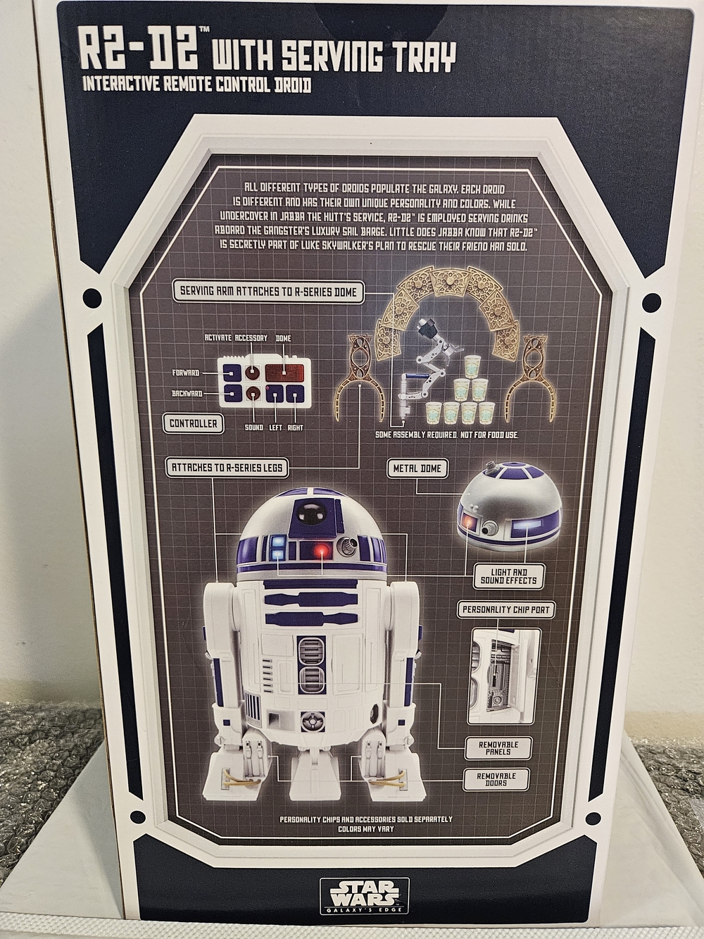 Disney Parks Star Wars Galaxy's Edge R2-D2 interactive remote control - Picture 3 of 3